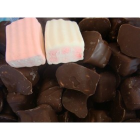 MARSHMALLOW COBERTO COM CHOCOLATE AO LEITE - 1 Kg